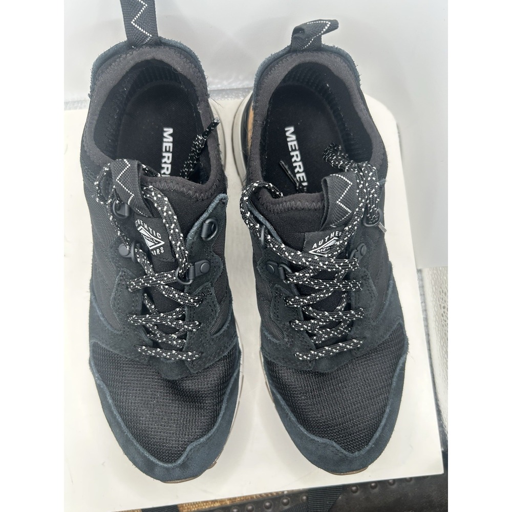 Merrell Alpine 83 Sneaker Recraft Women's 7.5 Black Suede Hiking Shoes‎ J006064